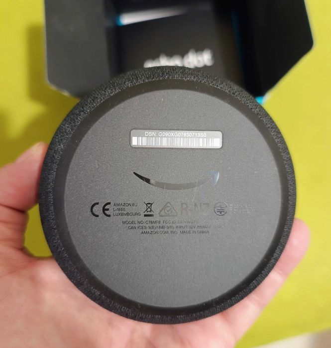 Boxa Amazon Echo Dot 3 Alexa