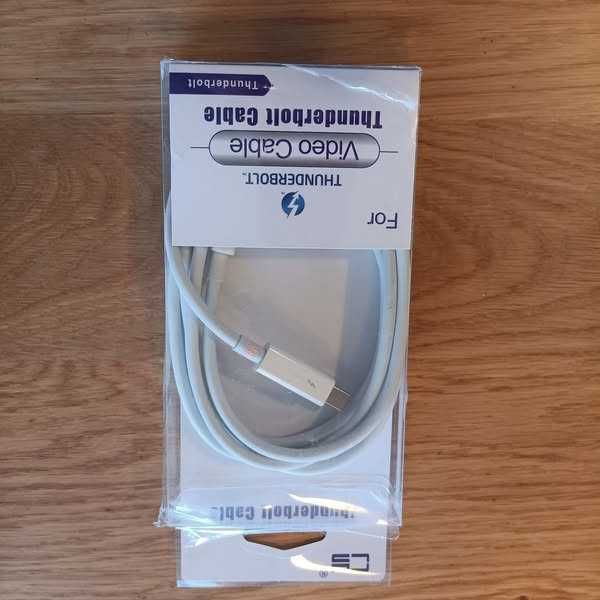 НОВ! Кабел Thunderbolt към Thunderbolt (мъжко-мъжко), 2 метра