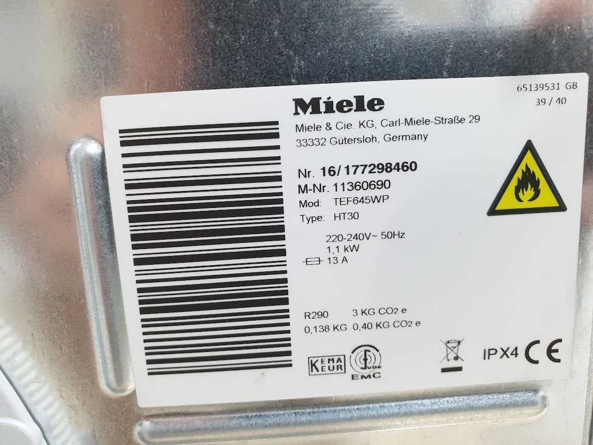 Miele T1 Excellence Сушилня с Термопомпа и Аларма Миеле 12м Гаранция