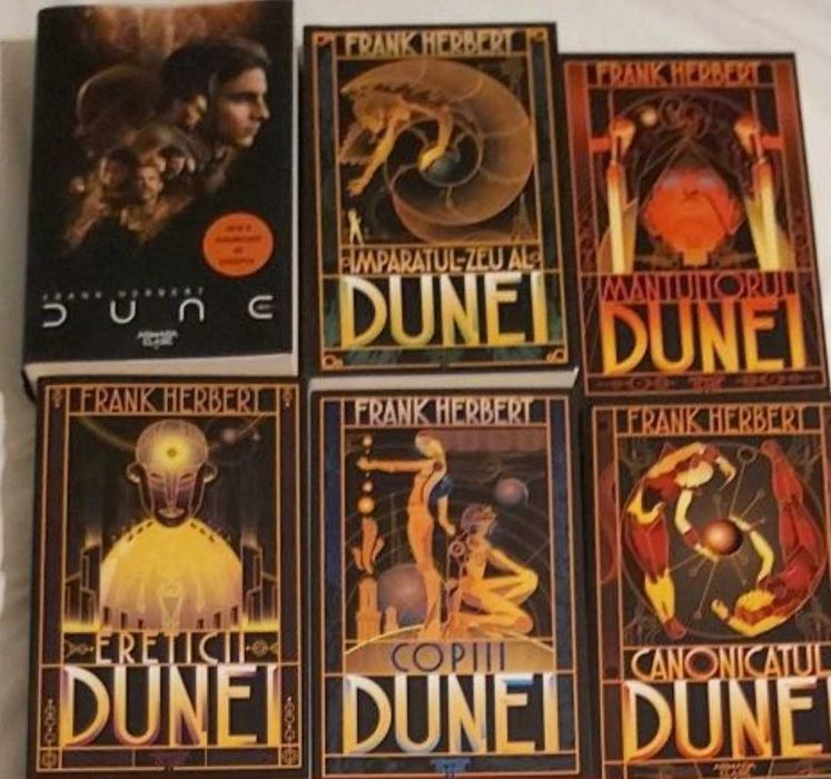Dune Seria originala 6volume +2 volume + cadou poster