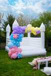 Castel gonflabil alb de evenimente de vanzare 4m x 4m