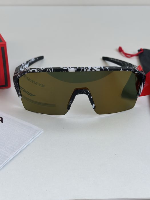 Alpina RAM HR Q-LITE – Blackbird Matt / Gold Mirror Cat.3