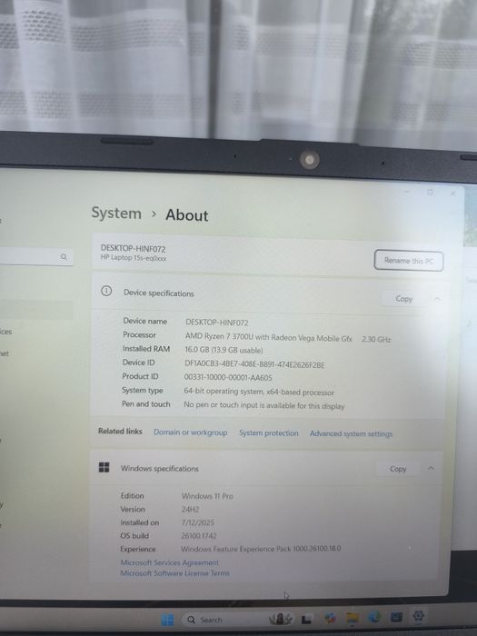 Dell+ HP Ultra 5 Ryzen 7 SSD