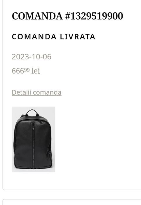Ghiozdan Armani Exchange