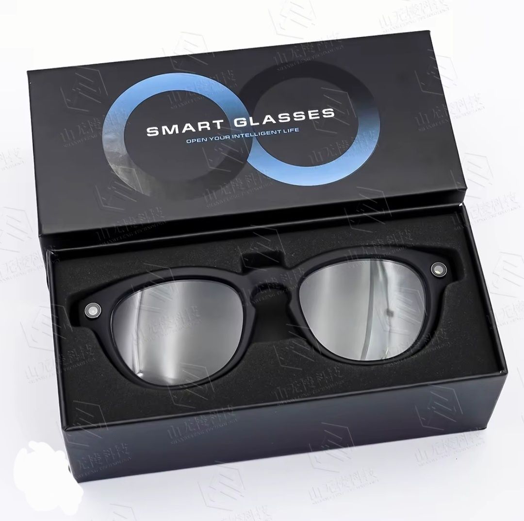 Умные очки с камерой / Smart glasses ( GS380 Black )