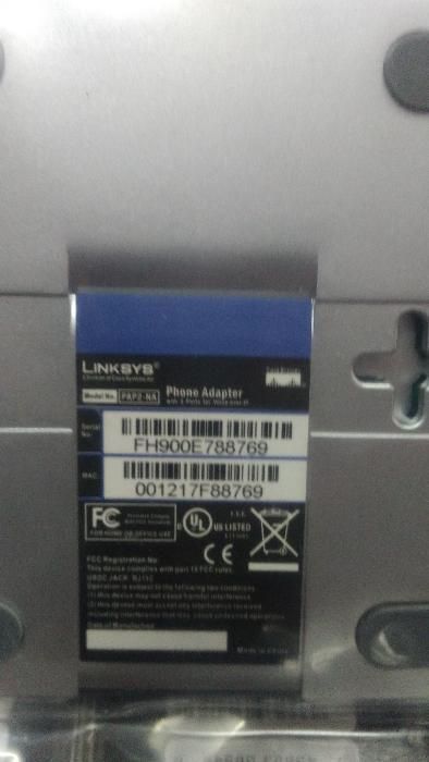 Телефонен адаптер - LINKSYS Cisco-VoIP Phone adapter -PAP2-NA