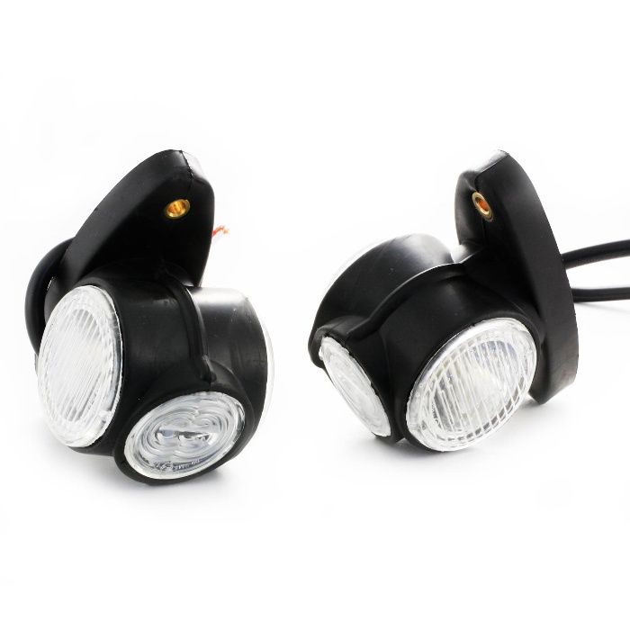 ЛЕД LED  диодни рогчета с три светлини 12/24V M720207