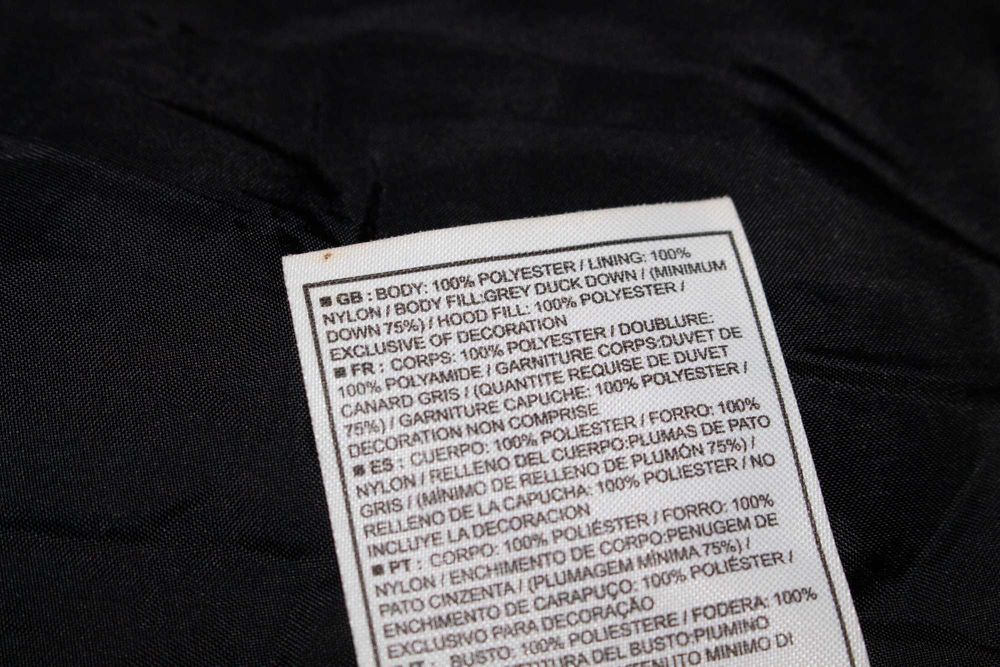 Nike Оригинално Дамско Пухено Яке черно принт пълнеж пух ски XL