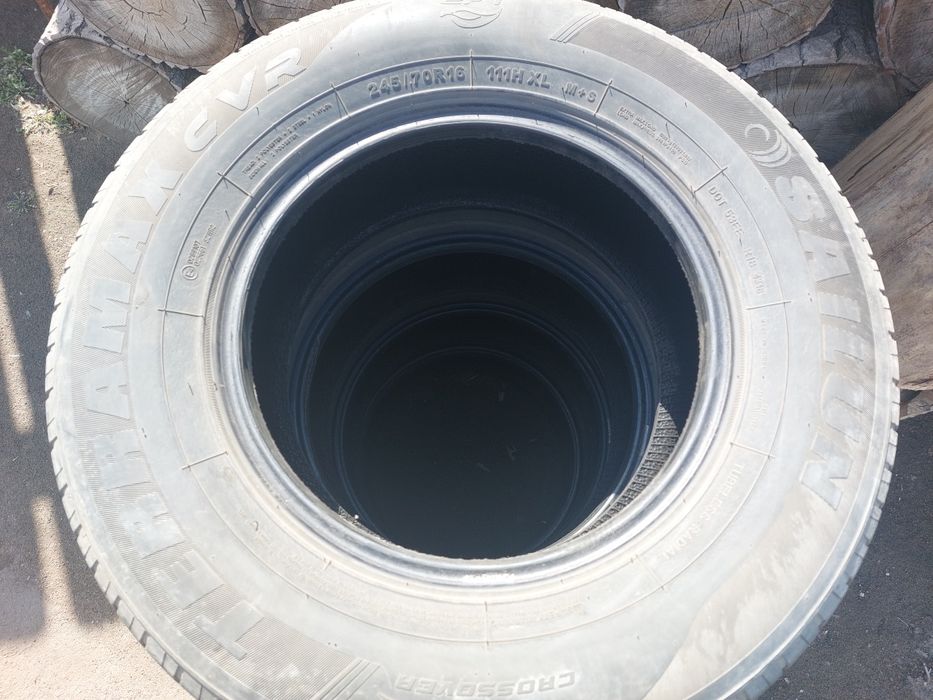 Продам резину б/у 245/70R16
30000тг.