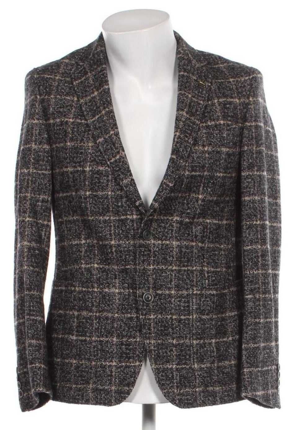 Sacou blazer slim 48 M casual premium Digel lana moale de Alpaca