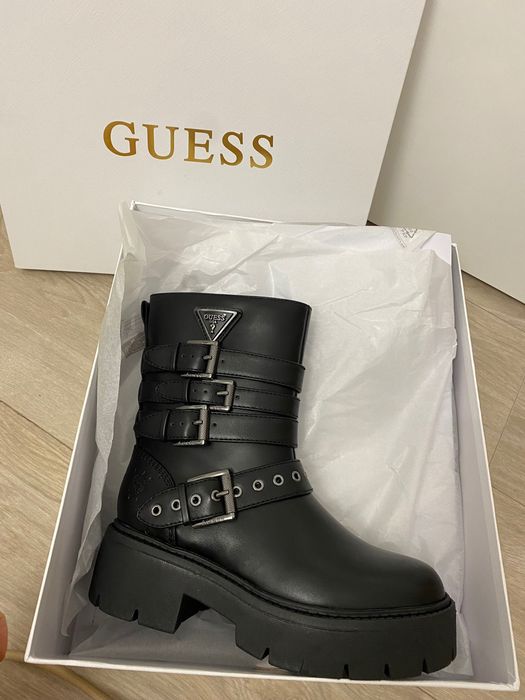 Черни боти GUESS Salvo 36 номер НОВИ