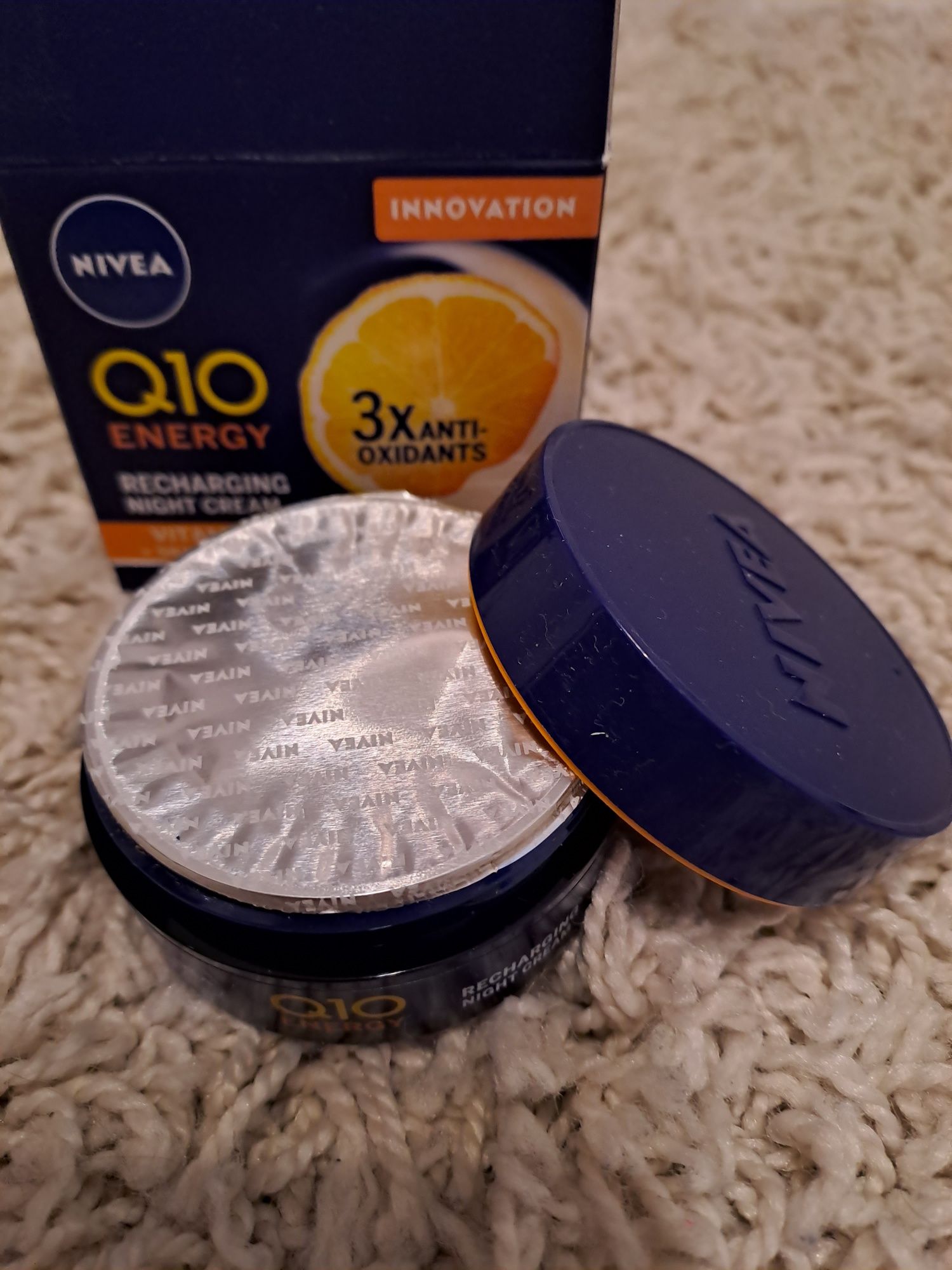 Нивев Q10 Energy Nivea нощен крем