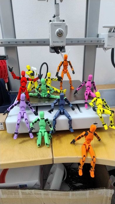 Dummy 13 - Robot figurina cu articulații PRINT3D PRO - FULL SET