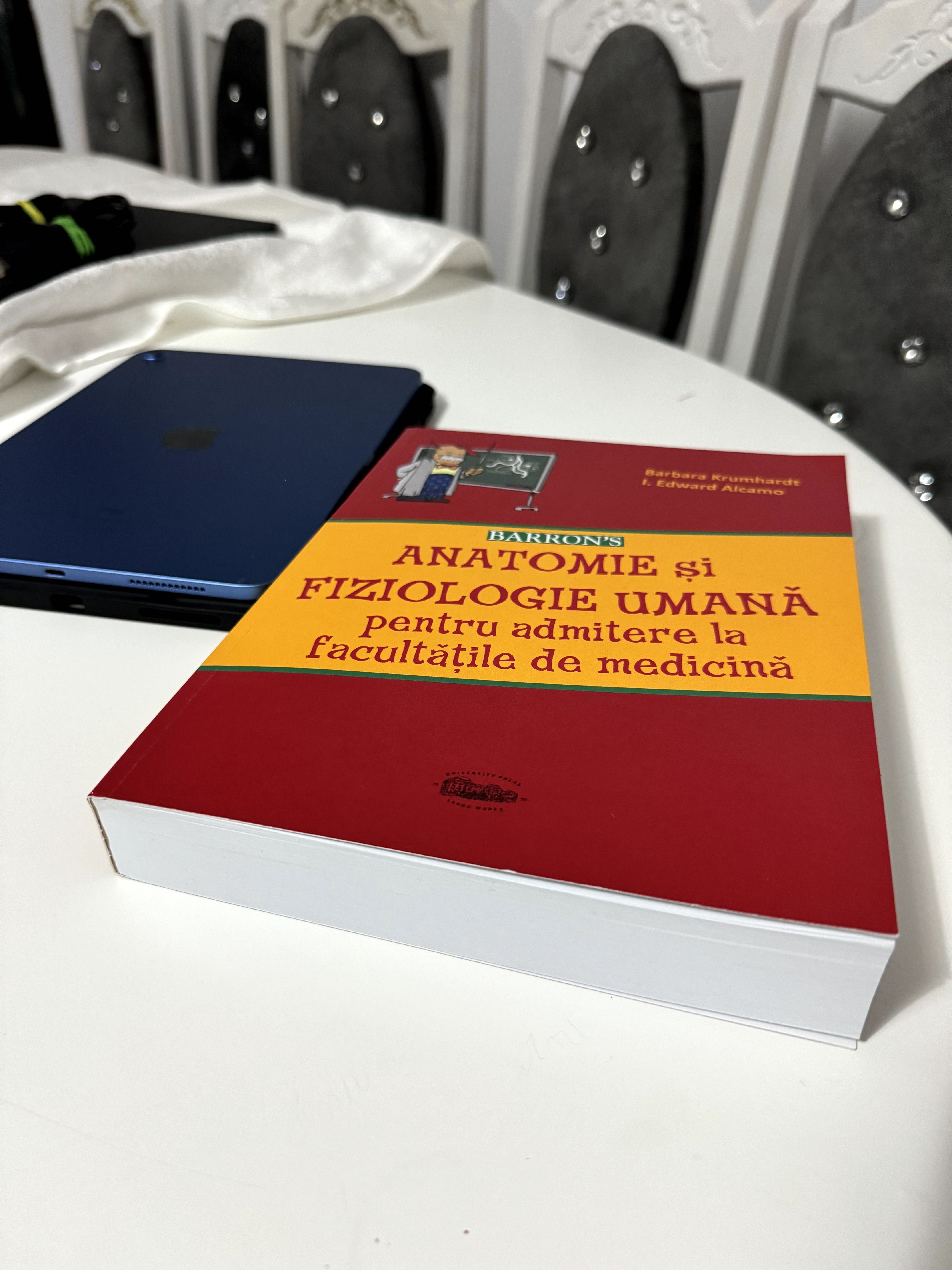 Barrons Anatomie și Fiziologie Umană Ediția 2022