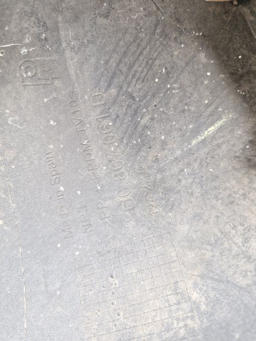 Spoiler fusta bara fata Audi Q3 oem 2011-2014