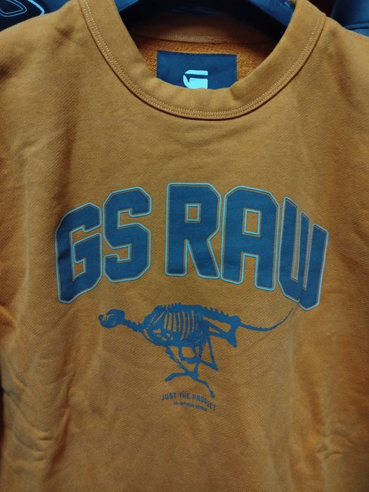 Оригинална блуза G-Star Raw Skeleton S нова мъжка суичър фланела