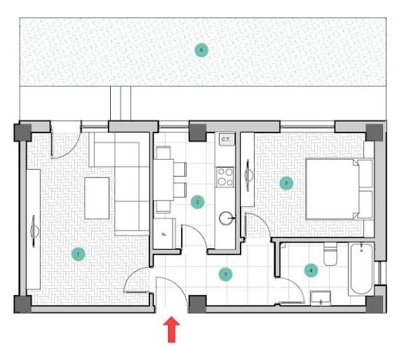 Caut apartament 2 camere