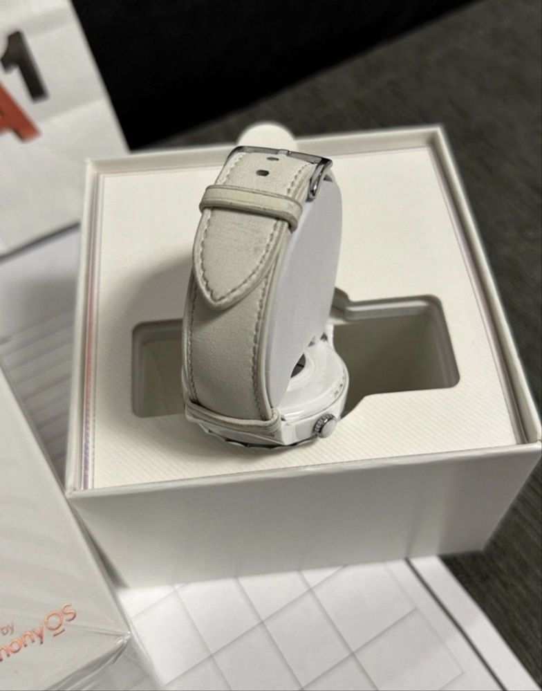 41mm Huawei watch GT 3 Pro Гаранция A1 2025г Ceramic White Leather GT3
