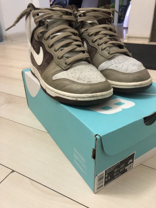 Nike Dunk High Light Chocolate