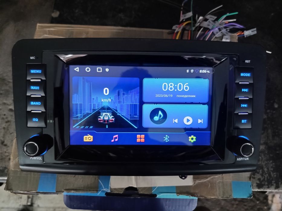 Навигация Андроид за mercedes benz ML GL W164 X164 ML280