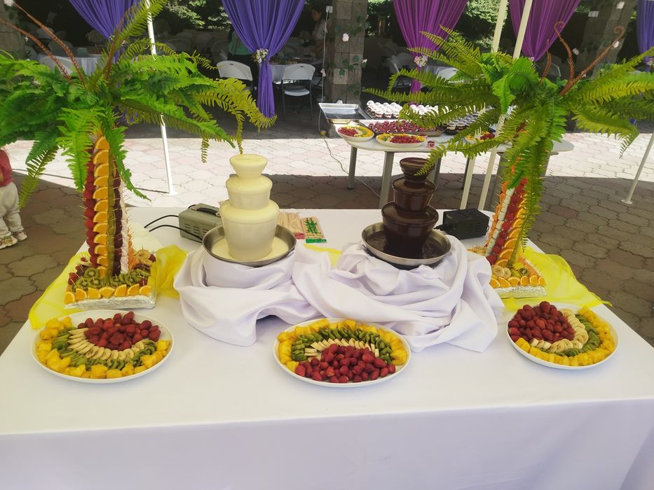 Шоколадный фонтан Алматы и Алматинская область