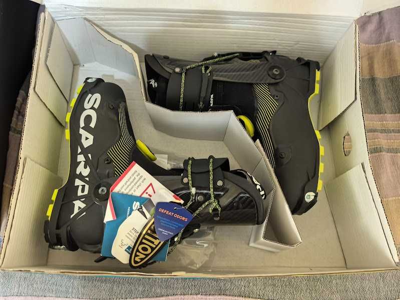 Ски обувки Scarpa alien 1.0 carbon black womens  24.0