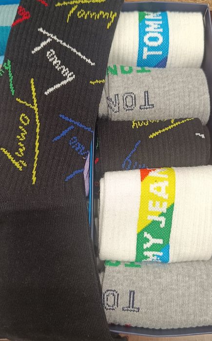 Set 6 Perechi Sosete Unisex Nike Adidas Jordan Tommy