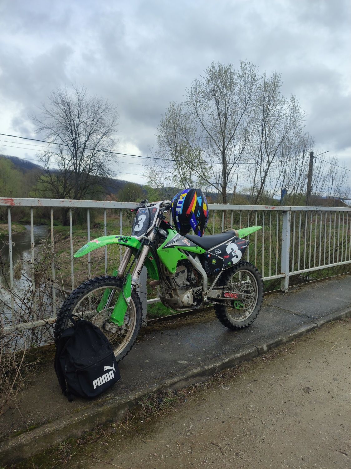 vand Kawasaki kx250f