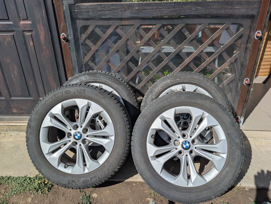 Set roti - jante BMW cu anvelope de iarna 225/55 R17