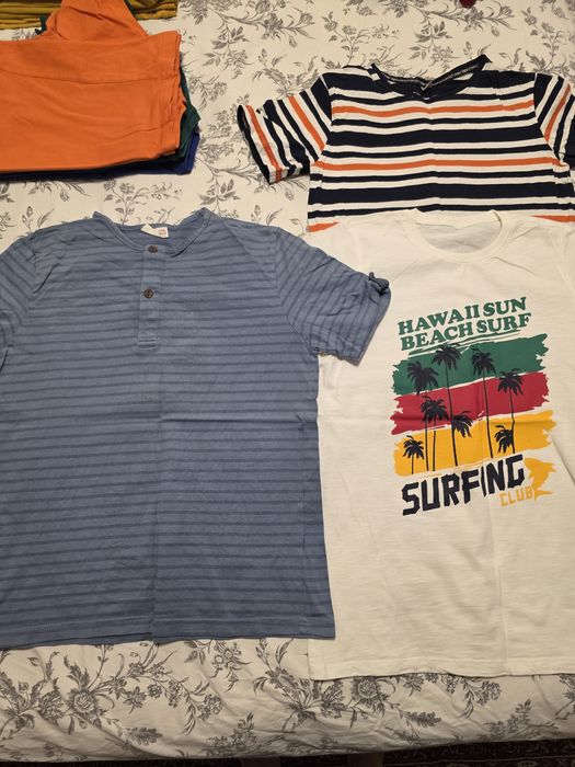 21 tricouri bumbac 158-164 cm