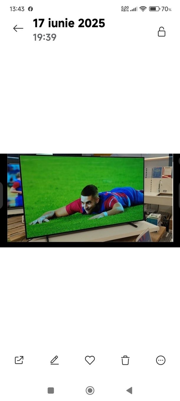 Schimb cu S25-telefon,nou Tv SAMSUNG 140cm QLED 8K nou Smart