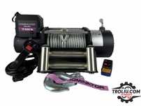 Troliu electric Dominator 17000 lbs HD 24V platforma 4x4 auto