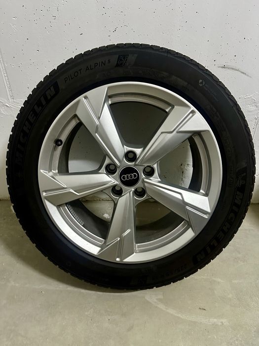 Set roti iarna Audi A6 originale - Michelin Pilot Alpin 5 AO 225/55R18