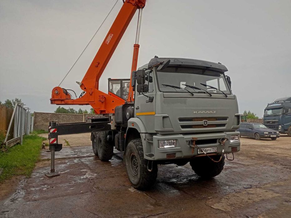 Установка Автокрана Клинцы 28 м.
