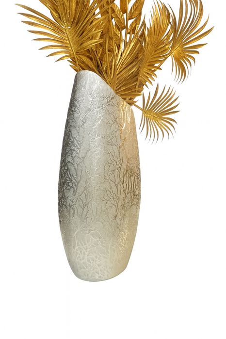 Луксозна декоративна ваза със златни палмови клони