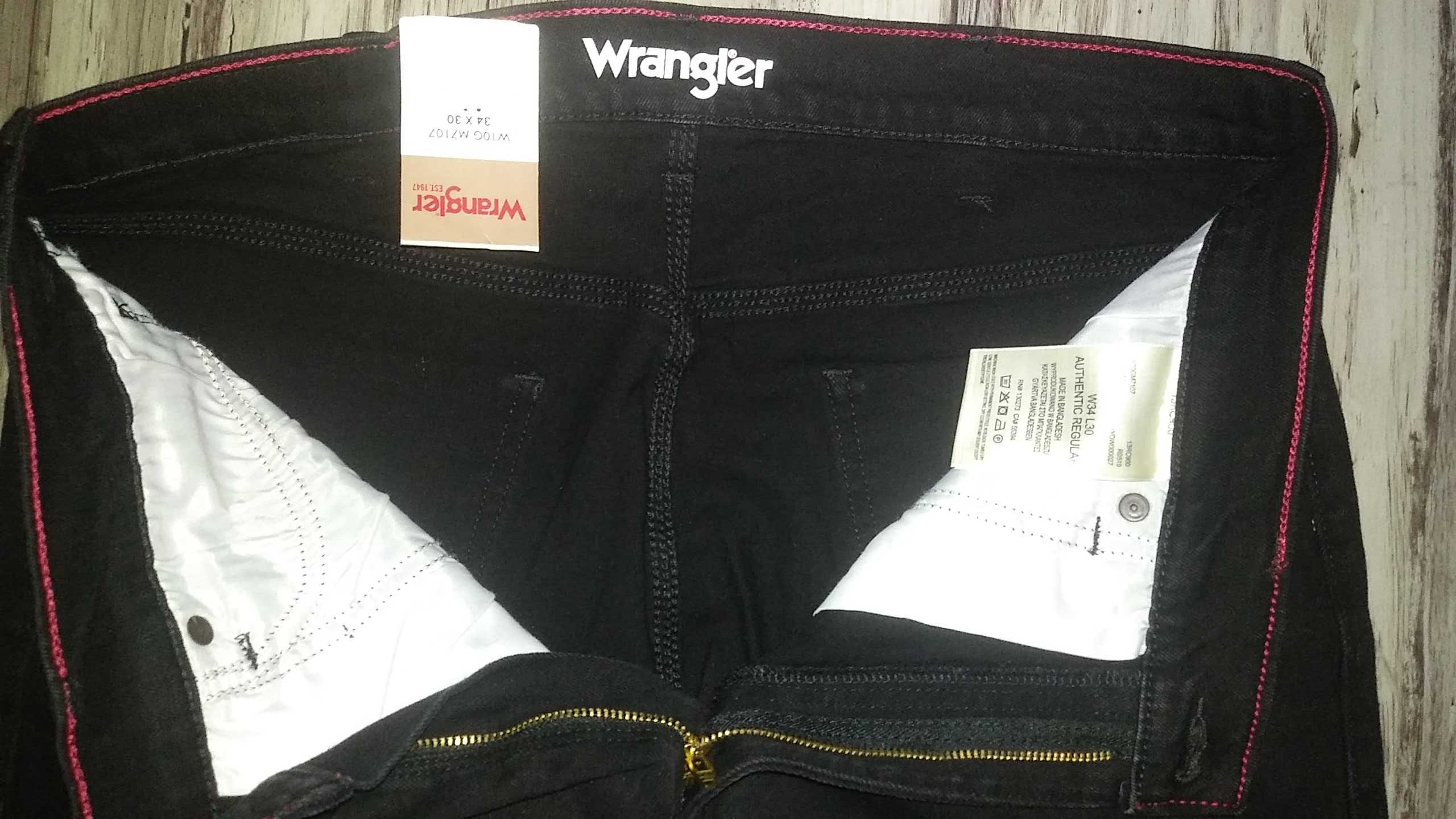 Нови Wrangler мъжки дънки 34х30 men jeans regular