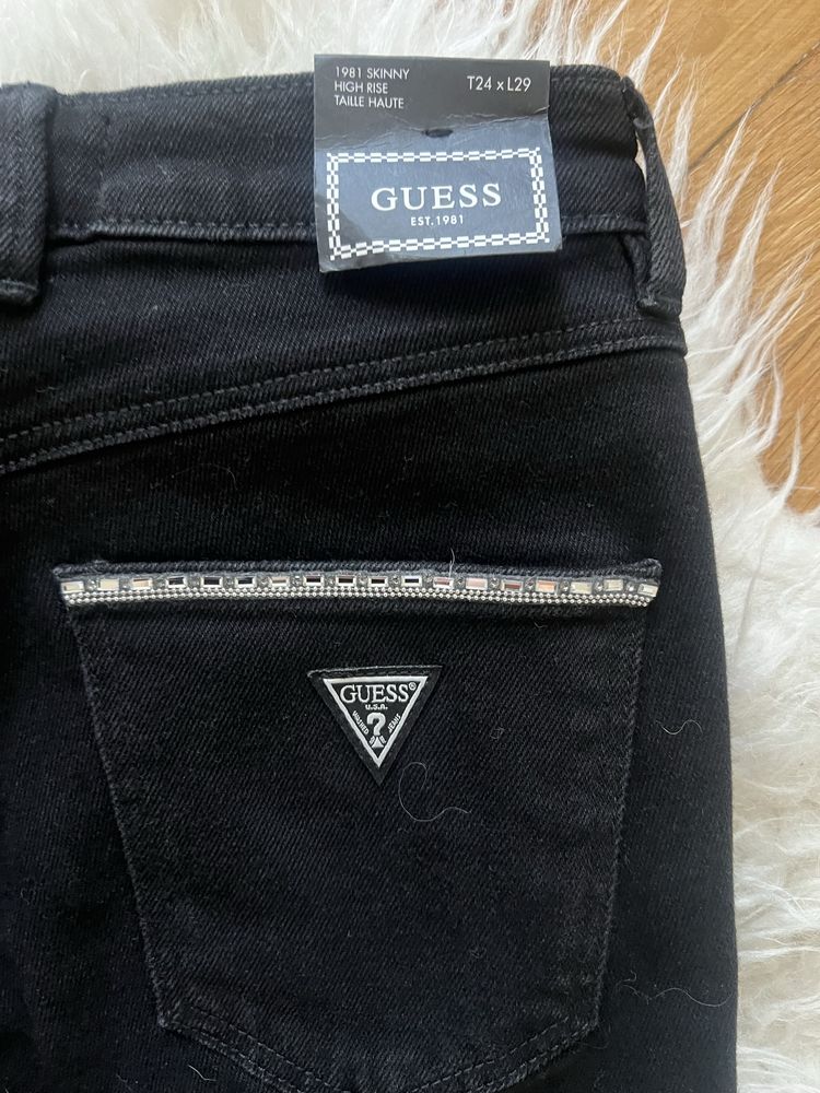 Черни дънки Guess, XS размер