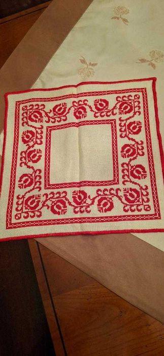 2 fote vechi, opinci fetita, stergare cusute manual