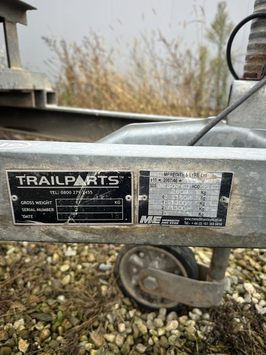 Remorca utilaje Meredith