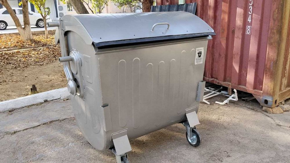 Контейнер для отходов 1100 л - 1100 литрлик чиқинди контейнери.