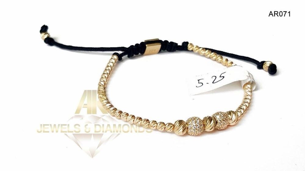 Bratara Aur 14 K model nou unisex ARJEWELS(AR071)