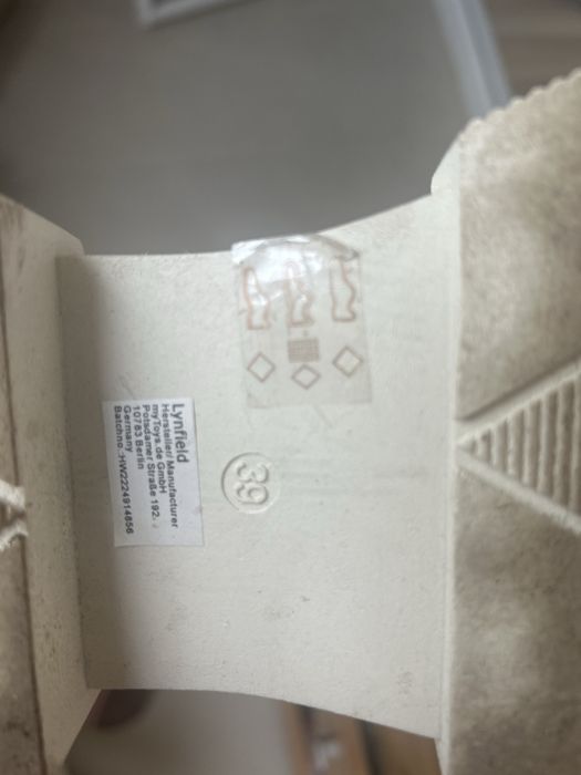 Lynfield ботуши , бежови, еко кожа