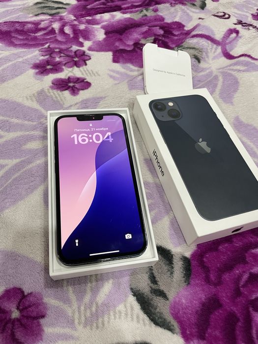 Продам iPhone 13 128гб 100%акб