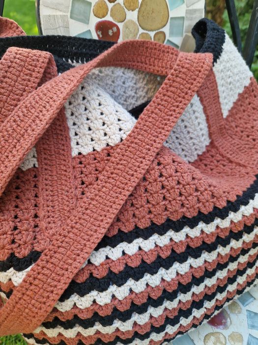 Geanta de umar crosetata 100% handmade