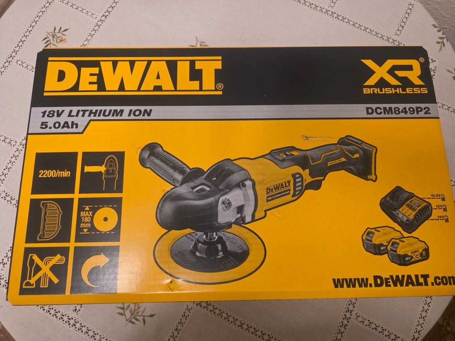 Masina de polizat metal Dewalt
