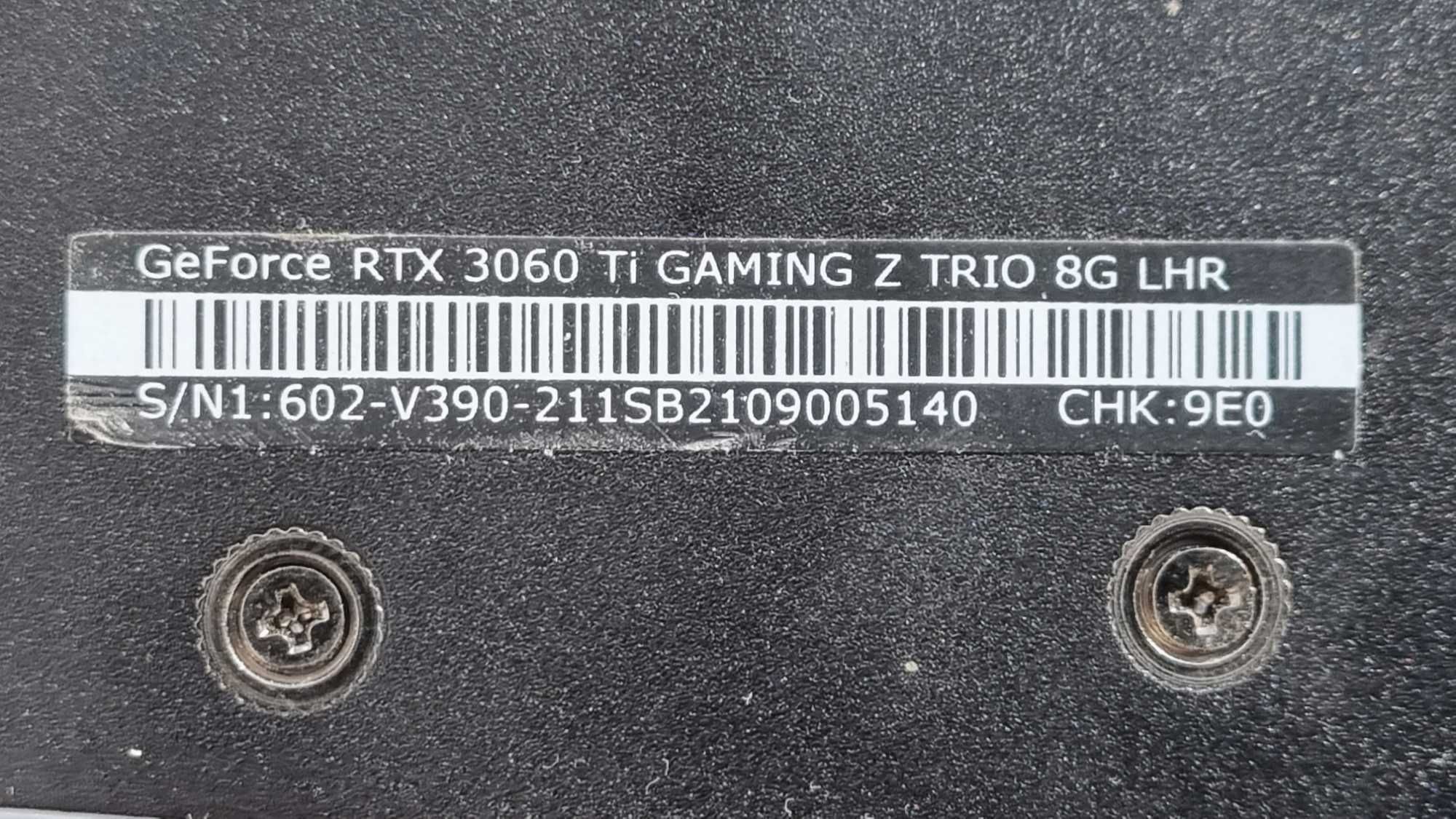 Видеокарта MSI GeForce RTX 3060 Ti GAMING Z TRIO (LHR)