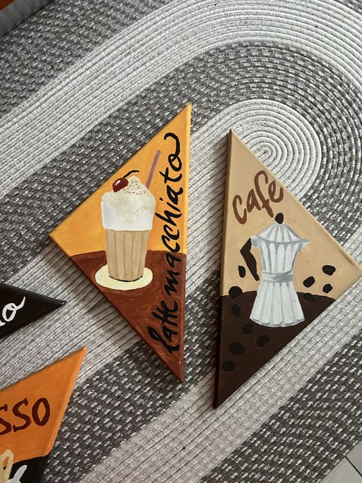 Tablouri bucatarie stil cafea