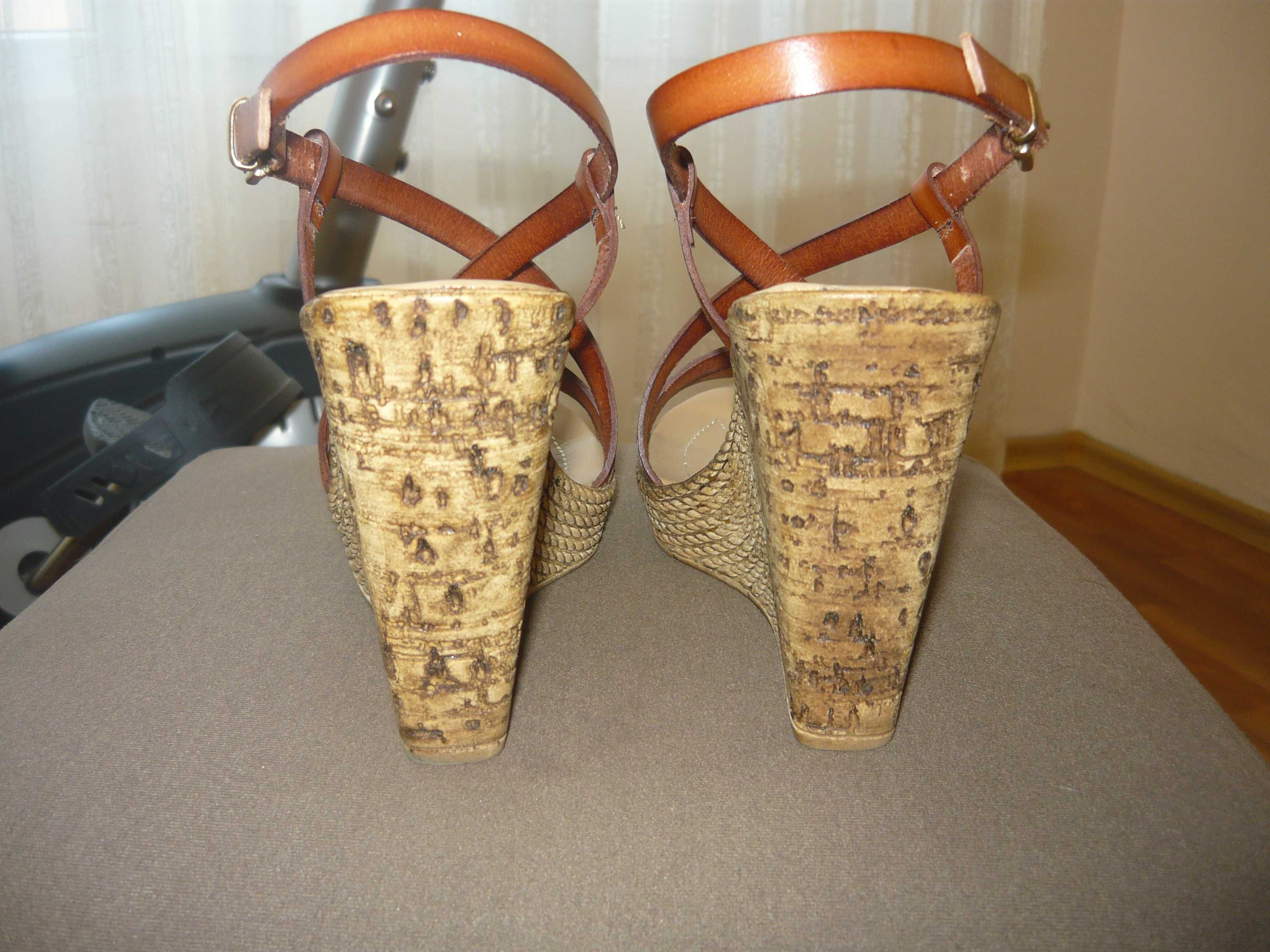Български сандали естествена кожа