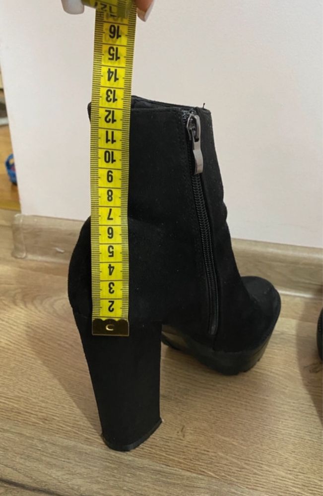 Botine dama negre 37