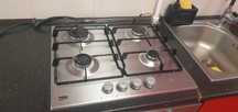 Plita incorporabila Beko HIAG64223SX, Gaz, 4 arzatoare